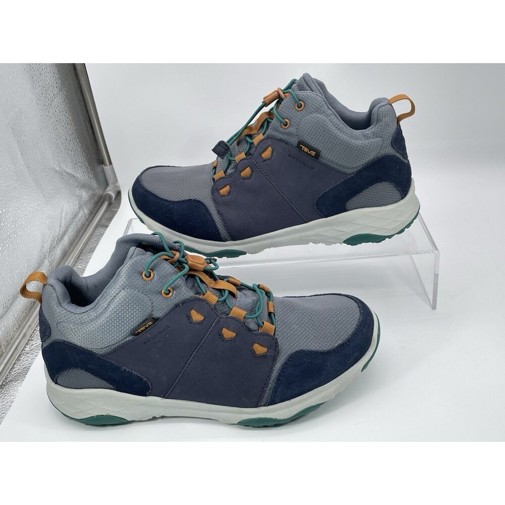 Teva Waterproof Hiking Shoes Women’s US 6 Gray Blue - Picture 1 of 7